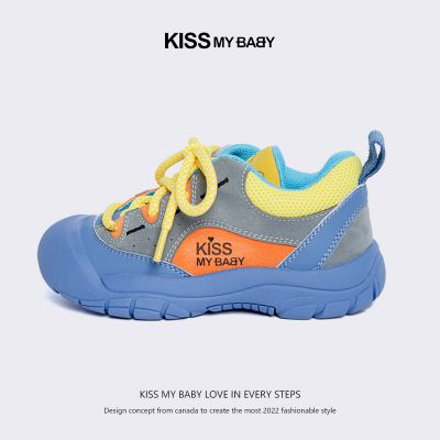 KISS MY BABY童鞋户外儿童徒步鞋防滑耐磨运动鞋春季新款男女童鞋