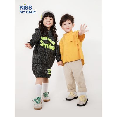 kissmybaby23年新款春秋板鞋休闲运动鞋德训鞋子男童跑步鞋女童